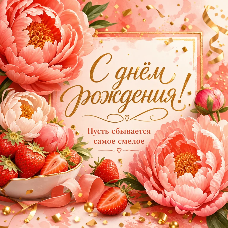 С днём рождения